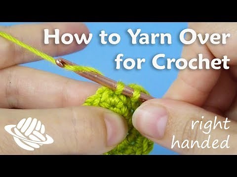 Crochet Quickie: Yarn Over (right-handed version)