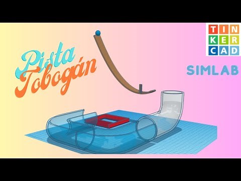 Pista Tobogan en | TINKERCAD |