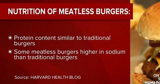 New meatless burger options raise questions about nutrition