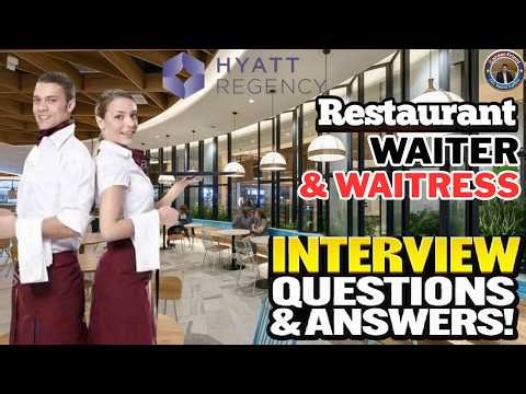 Food and Beverage Interview Questions and Answers | Waiter Interview Questions and Answers!
