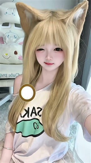 🦊 Cute Fox Girl Transformation | AI 4K Cinematic Shorts ✨