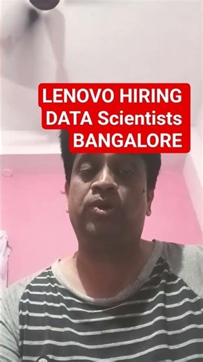 Lenovo Data Scientist Job 2026 🔥 Bangalore Hiring | AI/ML Jobs