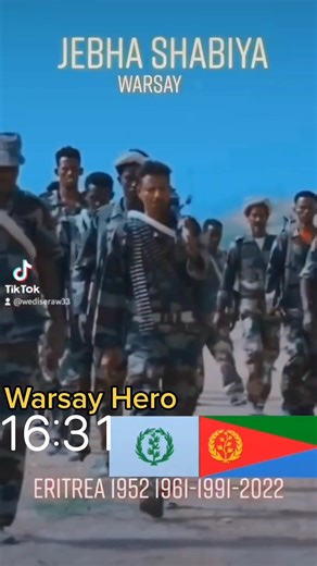 #Eritrea #إريتريا #ኤርትራ #oneeritrea #🇪🇷🕊💜 #Warsay #EDF #✊️🇪🇷 #EPLF #ELF