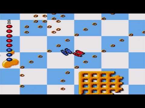 Micro Machines | Gameplay (Sega Megadrive Videogame)