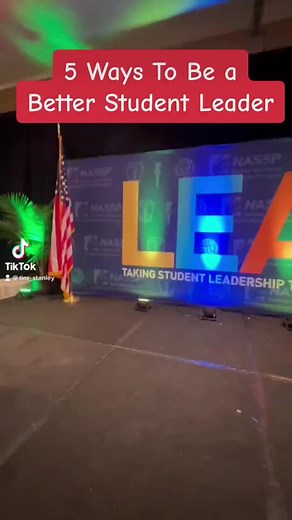 Five ways to be a better student leader from Long Beach Senior High School Student Council in Long Beach, Mississippi‼️ #natstuco #studentcouncil #leadspark #leadspark2023 #leadership #studentleader