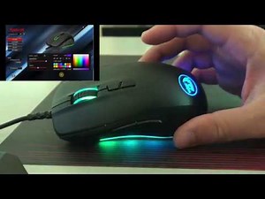 Redragon Stormrage gaming mouse - RGB effects and software
