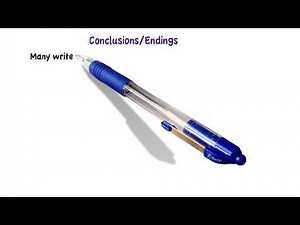Beginnings and Endings - Thesis writing