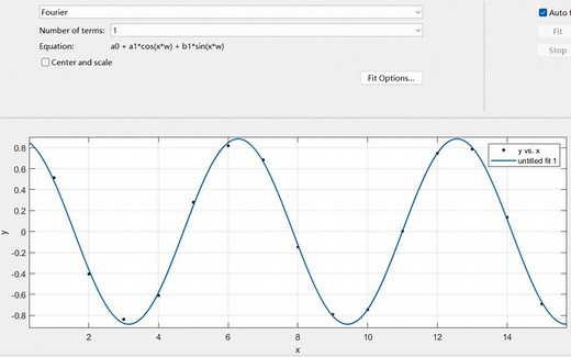 MATLAB-曲线拟合-cftool的简单应用