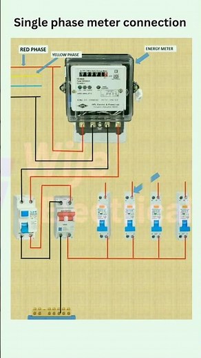 How to Wire a Single Phase Meter | Simple Electrical Guide