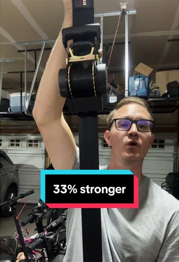 Having retractable tiedown ratcheting straps is a must for truck or trailer owners. These ones are 33% stronger than your traditional tiedown strap. #Truck #TruckAccessories #Trailer #Tool #ToolReview