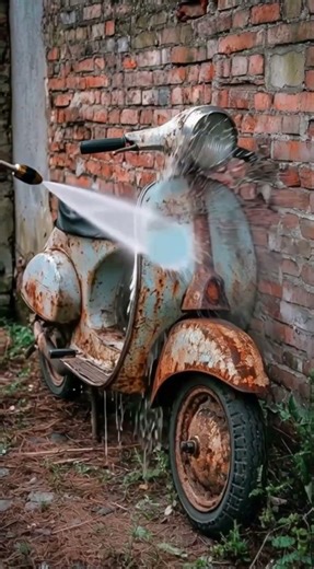 Old Rusty Scooter Restoration | From Junk to Brand New