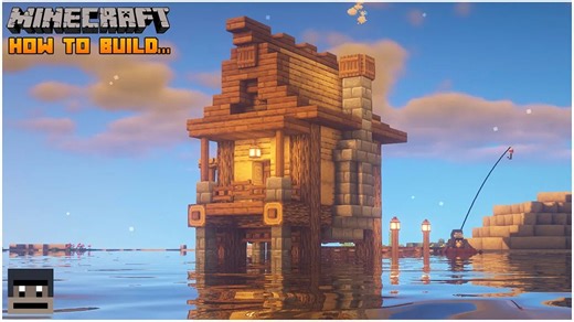 【建筑教程】带支柱的新手小屋