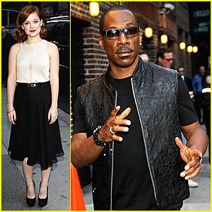 Jane Levy & Eddie Murphy: ‘Late Show’ with Letterman!