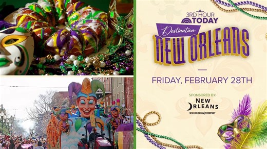 3rd Hour of TODAY is headed to New Orleans with a live audience!