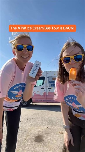 11K views · 65 reactions | The ATW Ice Cream Bus Tour is BACK for the...