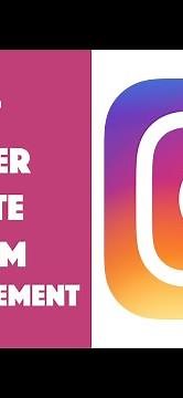 How to temporarily deactivate an Instagram account?