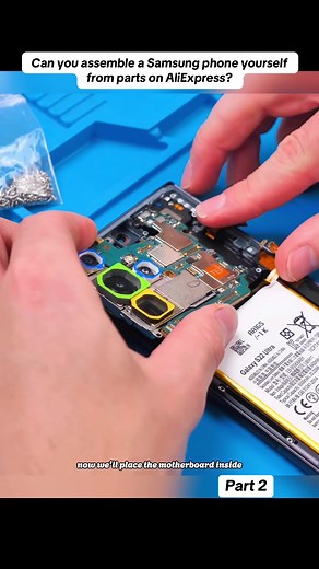 Assembling a Samsung Phone with AliExpress Parts: A DIY Guide
