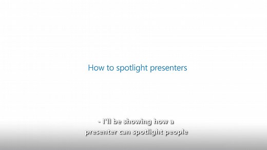 With the new Spotlight feature in Microsoft Teams, you can lock your video for the whole class, allowing better control of the main feed. Get started in 3 simple steps: 1️⃣ Click the Participant panel 2️⃣ Click the “…” next to your name 3️⃣ Choose “Spotlight me” https://msft.it/6189TvsZP | Microsoft Education