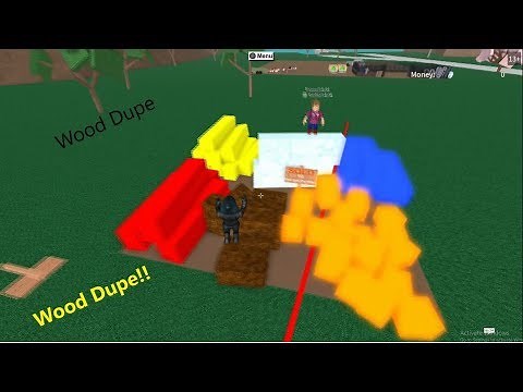 Easy Wood Duplication Glitch!!! Lumber tycoon 2.