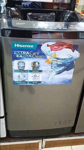 Hisense 14kg Top Loader 2025 🚀 Deep Clean + Smart Wash Features #shorts