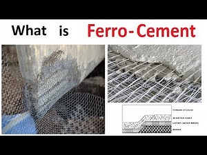 What is Ferro - cement | Technology | Advantages
