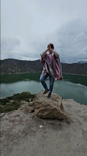 A Serene Journey into Beautiful Quilotoa Crater