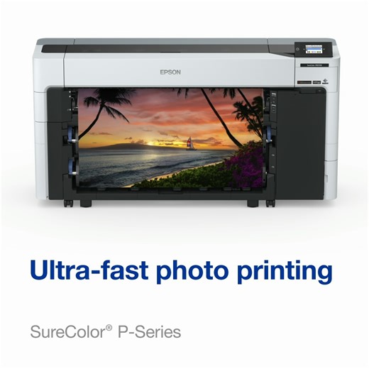 Introducing the all NEW SureColor P-Series production photo printers-- The ultra-fast printers that fit where other printers can’t. | Epson
