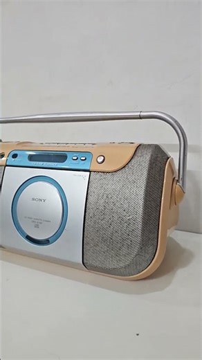 Sony CFD-E100 CD Cassette Tape Player Recorder AM/FM Radio 3 in One Boombox 9023321435 #vintage