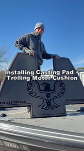 New deck installation using our custom product, "The Casting Pad" as well as a new trolling motor cushion. #getwiredforsuccess #fishing #minnkota #bassfishing #SonarShield #GarminMarine #getrigged | BassBoatWired.com
