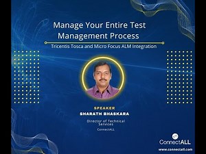 Manage Your Entire Test Management Process with Tricentis Tosca and Micro Focus ALM Integration