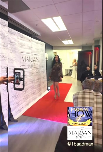 Max Baad on Instagram: "Sandra Reardon modeling latest styles at Marian Style, 4th Anniversary Fashion Show. Tysons, VA. 1/31/2026. #fashion #elegance #fashionshow #love #clothes"