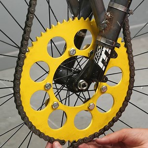 182K views · 375 reactions | Attach a Motor To Your Bike! Thanks for watching! Please be aware that this video is for entertainment purposes only and techniques shown should not be attempted at home! | Earth Wonders | Facebook