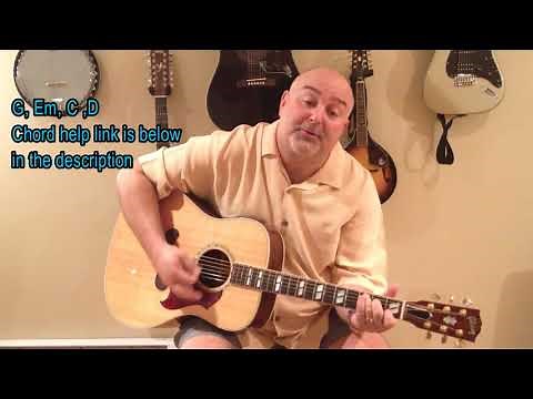 How to play Earth Angel - Penguins (cover) - Easy 4 Chord Tune