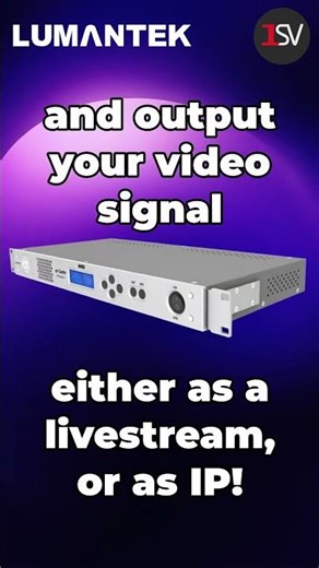 Lumantek's ez‑Caster EN3 HD Encoder: HD Encoding & RF Made Easy!