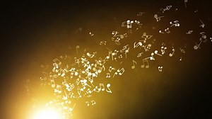 Floating Musical Notes On Abstract Gold Stock Footage Video (100% Royalty-free) 1008815774 | Shutterstock