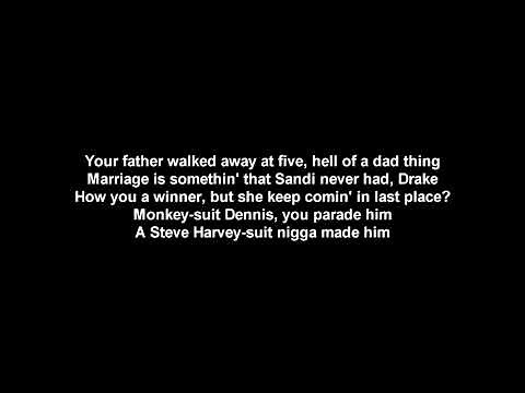 Pusha T - The Story Of Adidon (Drake Diss) -Lyrics