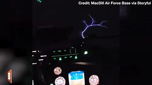 SHOCKING! Air Force pilots witnessed electrostatic discharge as they evacuated a plane away from Hurricane Idalia on Monday. | Breitbart