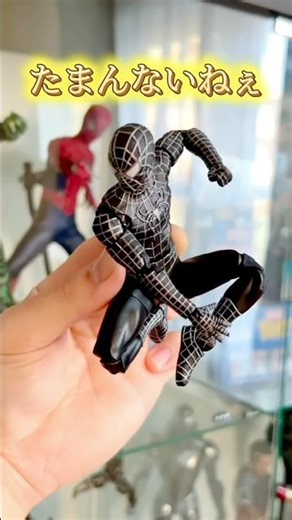闇堕ち再現！？マーベル・レジェンドのスパイダーマン （ブラックスーツ）！#マーベル #スパイダーマン #フィギュア