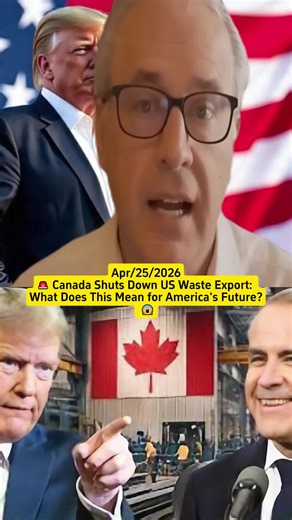 🚨 Canada Shuts Down US Waste Export: What Does This Mean for America's Future? 😱 #TradeWar #USCanadaRelations #Economy #RichardWolff #Geopolitics #Canada #DonaldTrump