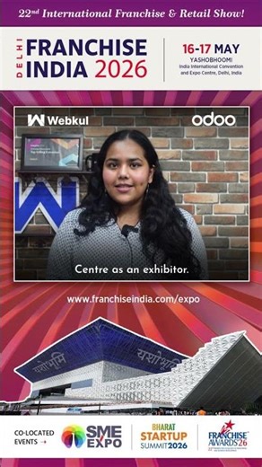Webkul X Odoo at Franchise India 2026 | Visit Us at Stall G03 🚀