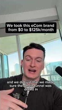 How we took this eCom brand from $0 to $125kmonth 🚀