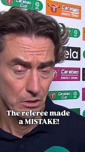 ITV Football | 🗣️ “Unfortunately, I think Chris Kavanagh [referee] made a mistake today.” Thomas Frank after defeat to Newcastle #THFC | Instagram