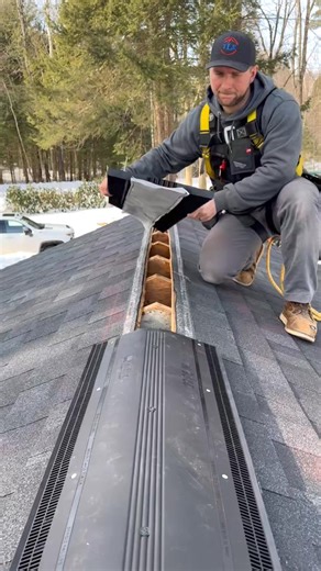 Owens Corning VentSure 4-Foot Strip Heat & Moisture Ridge Vent #remodel #diy #homerenovation #renovation #design #realestate #tools #construction #entrepreneur | Harry Designs