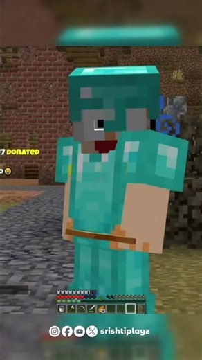 Last Day As Spy 🤣#srishtiplayz #mcfleet #minecraft