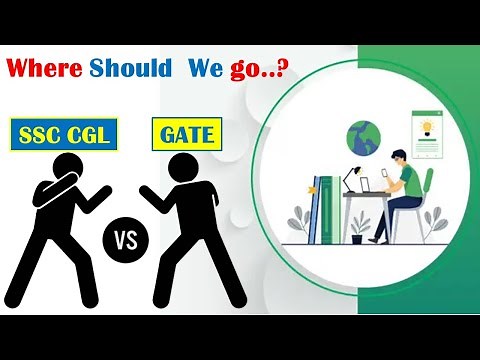 SSC CGL Vs GATE (ESE, State Engineering SSC JE ect) I Which is better SSC CGL or GATE #ssccgl #gate