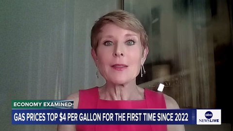 Gas prices top $4 per gallon for the first time since 2022