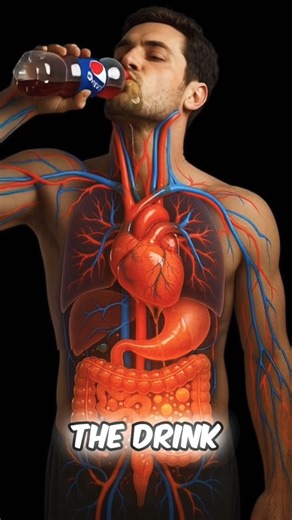 “What Happens Inside Your Body When You Drink Old Soda 🥤😱 | Science Explained #shorts”