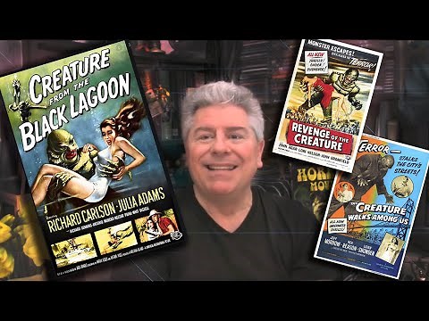 MONSTER MOVIE REVIEW: THE CREATURE TRILOGY from STEVE HAYES: Tired Old Queen at the Movies