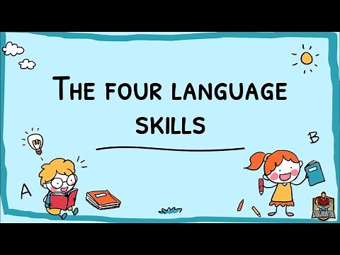 How to Study a Language, " The four core English skills "