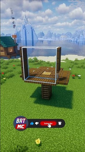 Minecraft Easy Tree Starter House Tutorial #minecraft #minecrafttutorial #minecraftshorts